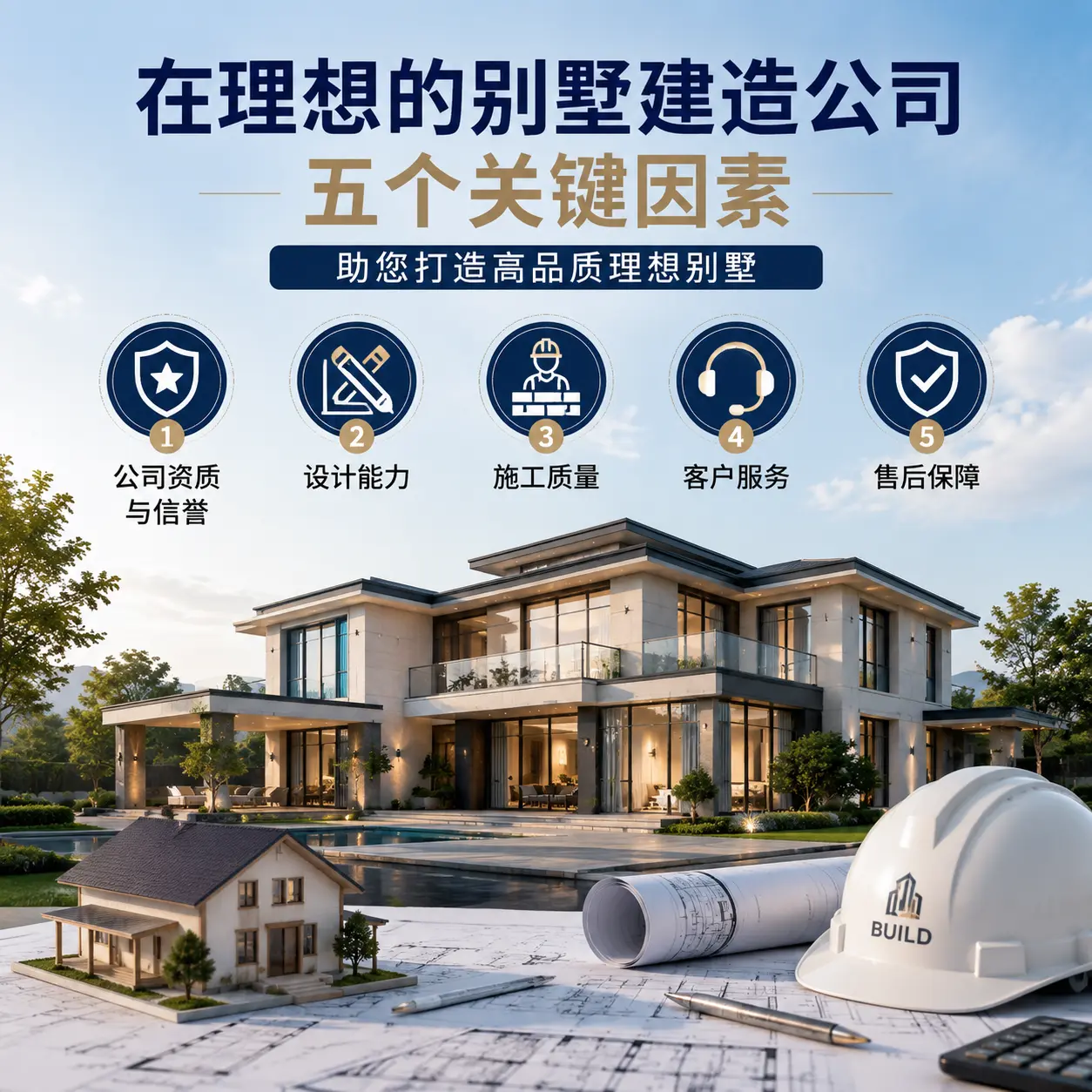 在 贵阳 找到理想别墅建造公司的五个关键因素