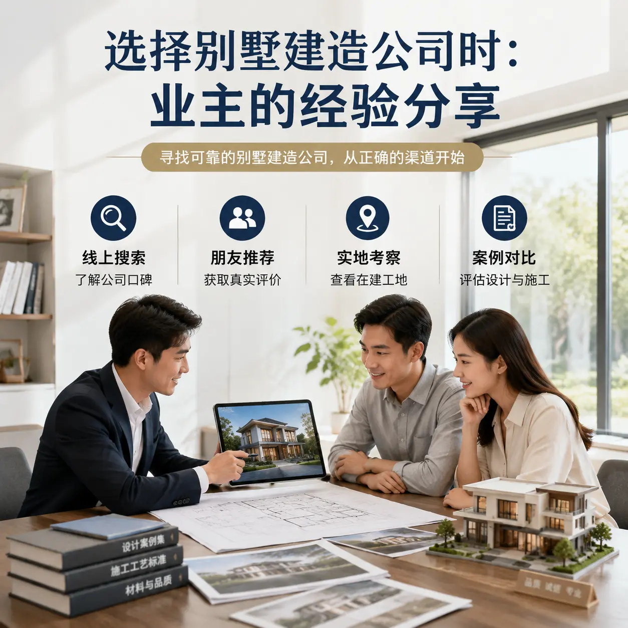 选择别墅建造公司时： 贵阳 业主的经验分享