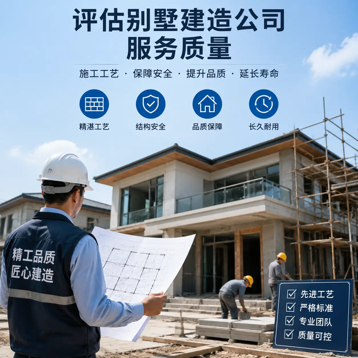 如何评估 贵阳 别墅建造公司的服务质量？