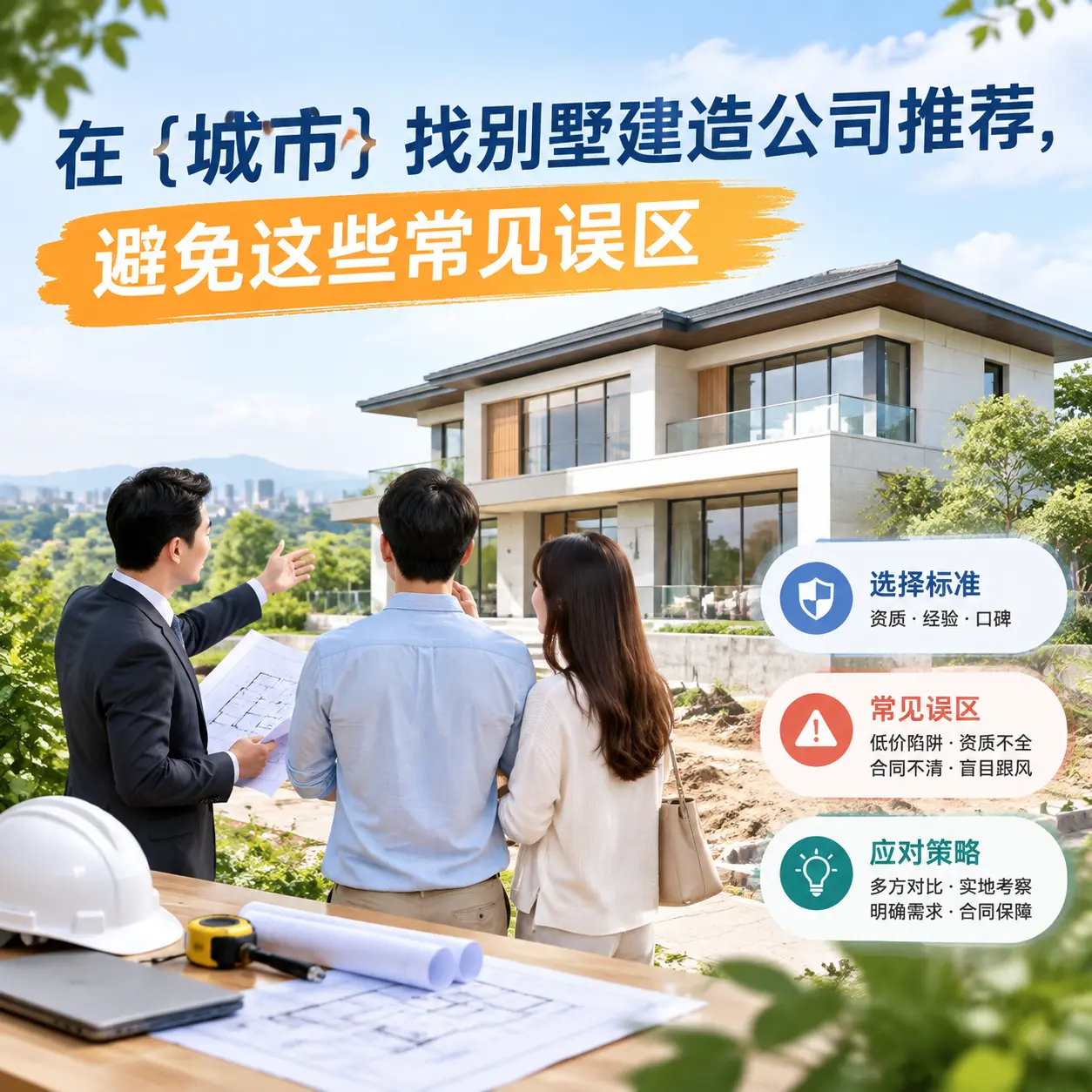 在 贵阳 找别墅建造公司推荐，避免这些常见误区