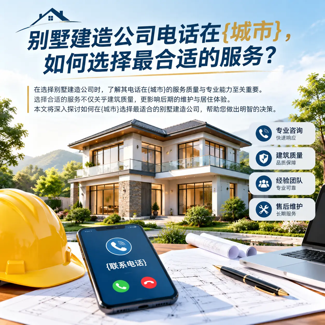 别墅建造公司电话在贵阳，如何选择最合适的服务？