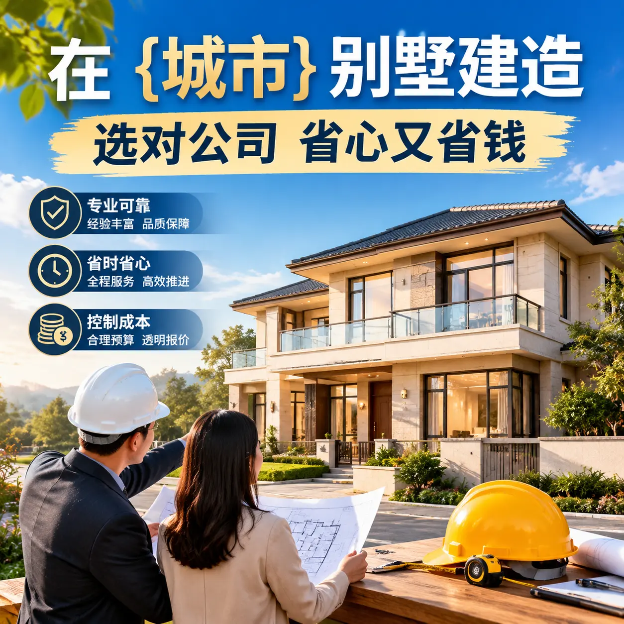 在 贵阳 别墅建造，选对公司省心又省钱