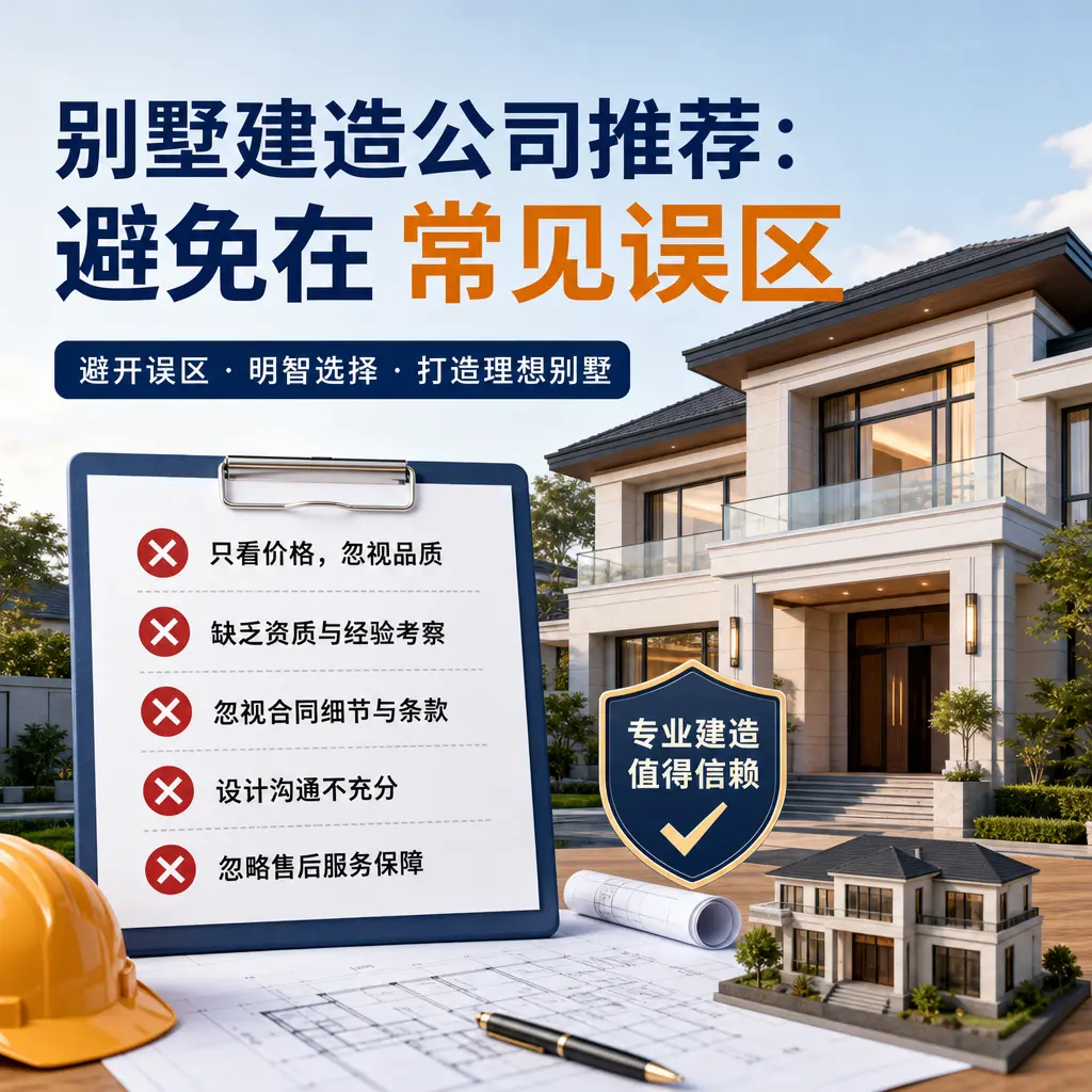 别墅建造公司推荐：避免在 贵阳 的常见误区